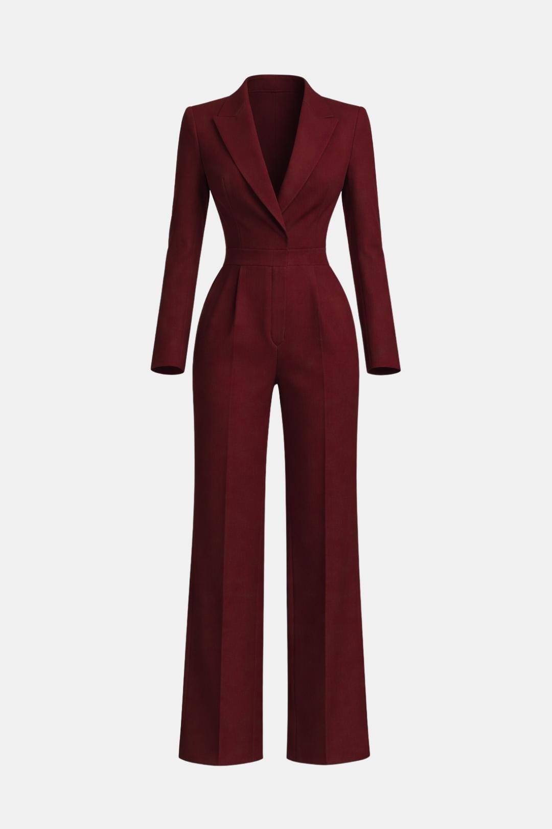 Women's Tailored Wrap-Front Jumpsuit – Tiana Black